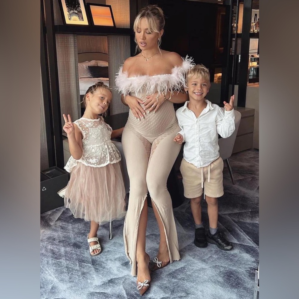 Poster Girl Feather junia jumpsuit